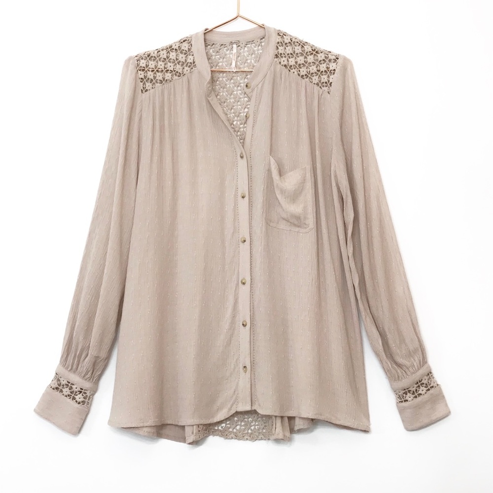 Free People Lace Tunic